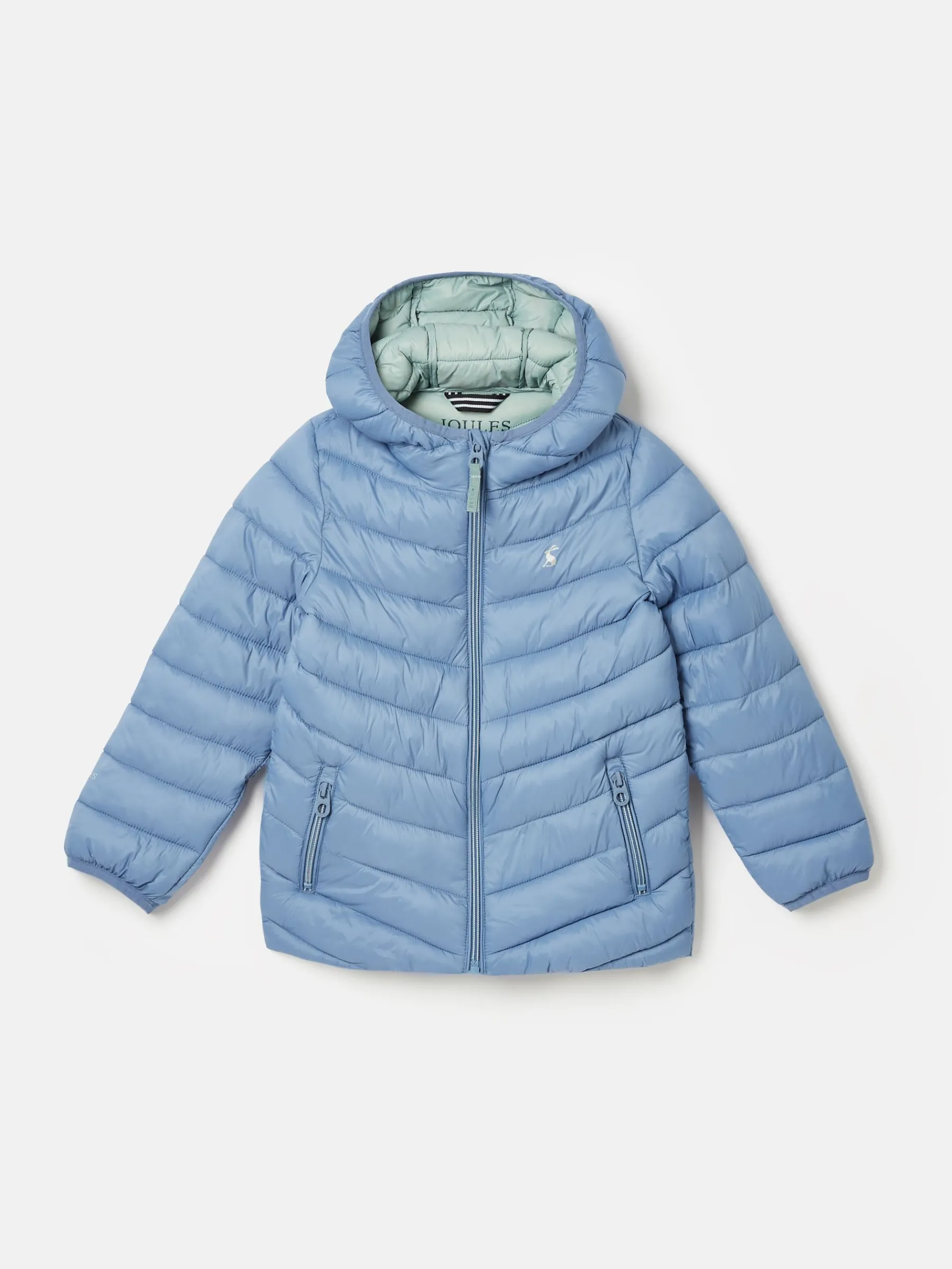 Girls' Kinnaird Showerproof Padded Coat<Joules Outlet