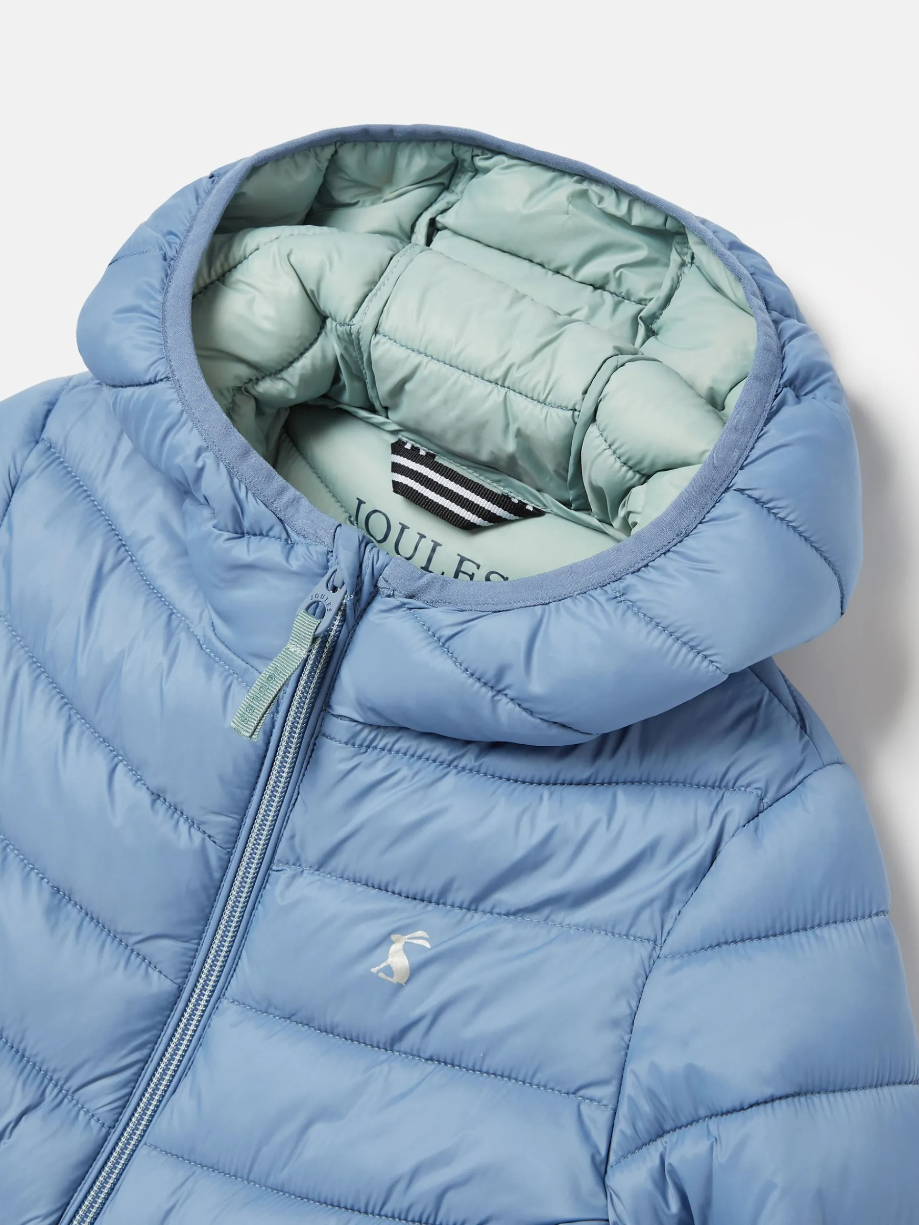 Girls' Kinnaird Showerproof Padded Coat<Joules Outlet