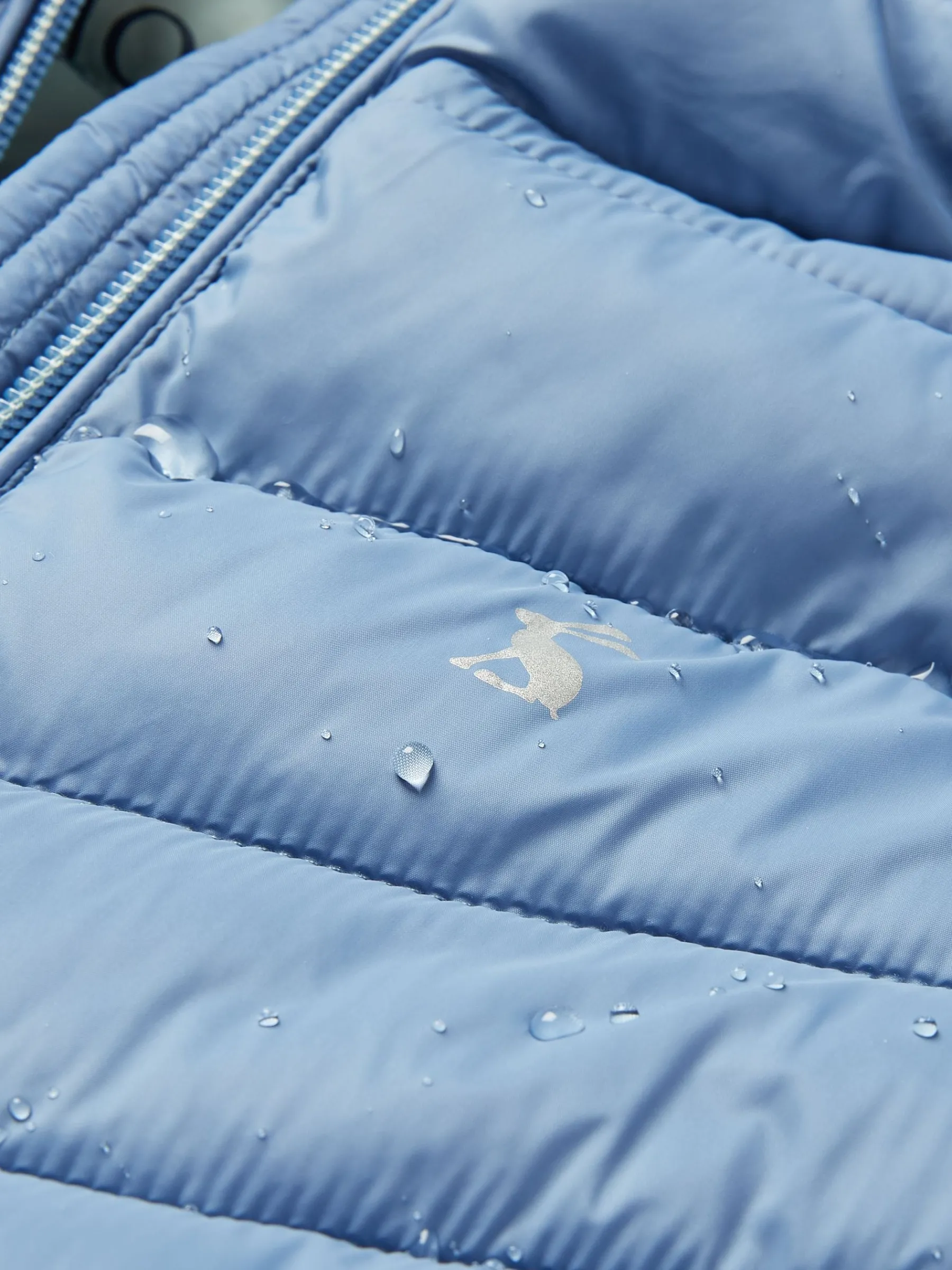 Girls' Kinnaird Showerproof Padded Coat<Joules Outlet