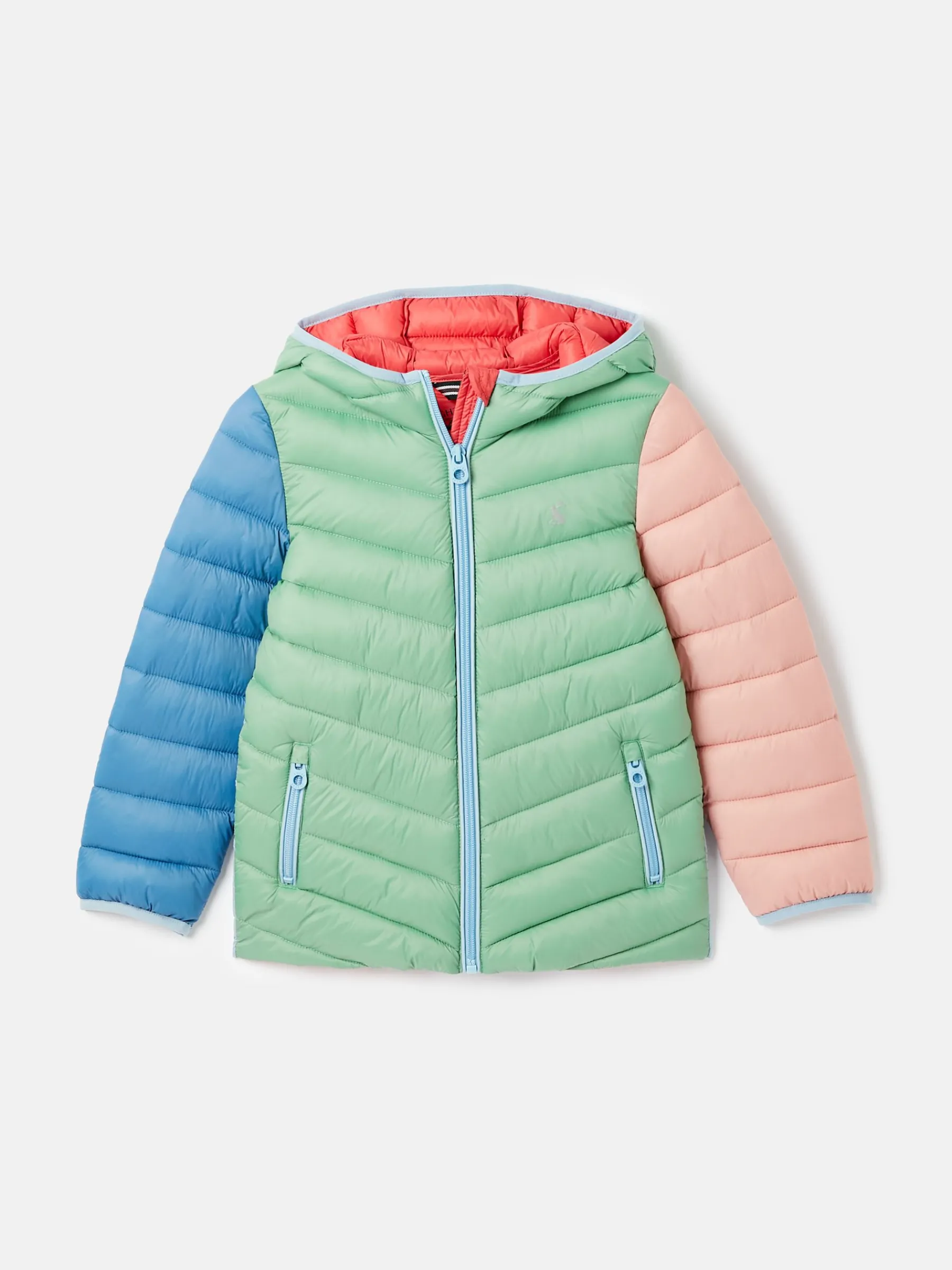 Girls' Kinnaird Showerproof Padded Coat<Joules Online