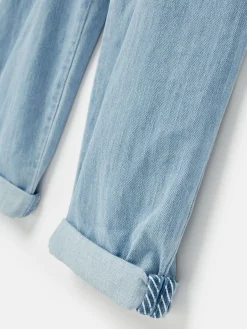 Girls' Madeline Chambray Hotch Potch Dungarees<Joules