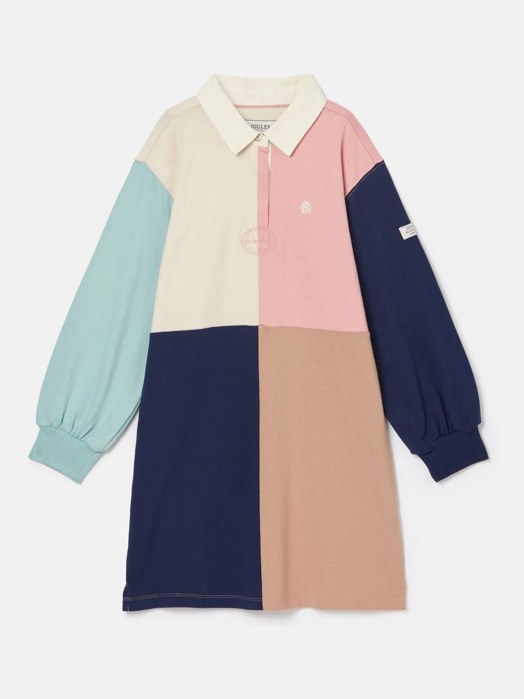 Girls' Maisie Colour Block Rugby Dress<Joules Sale