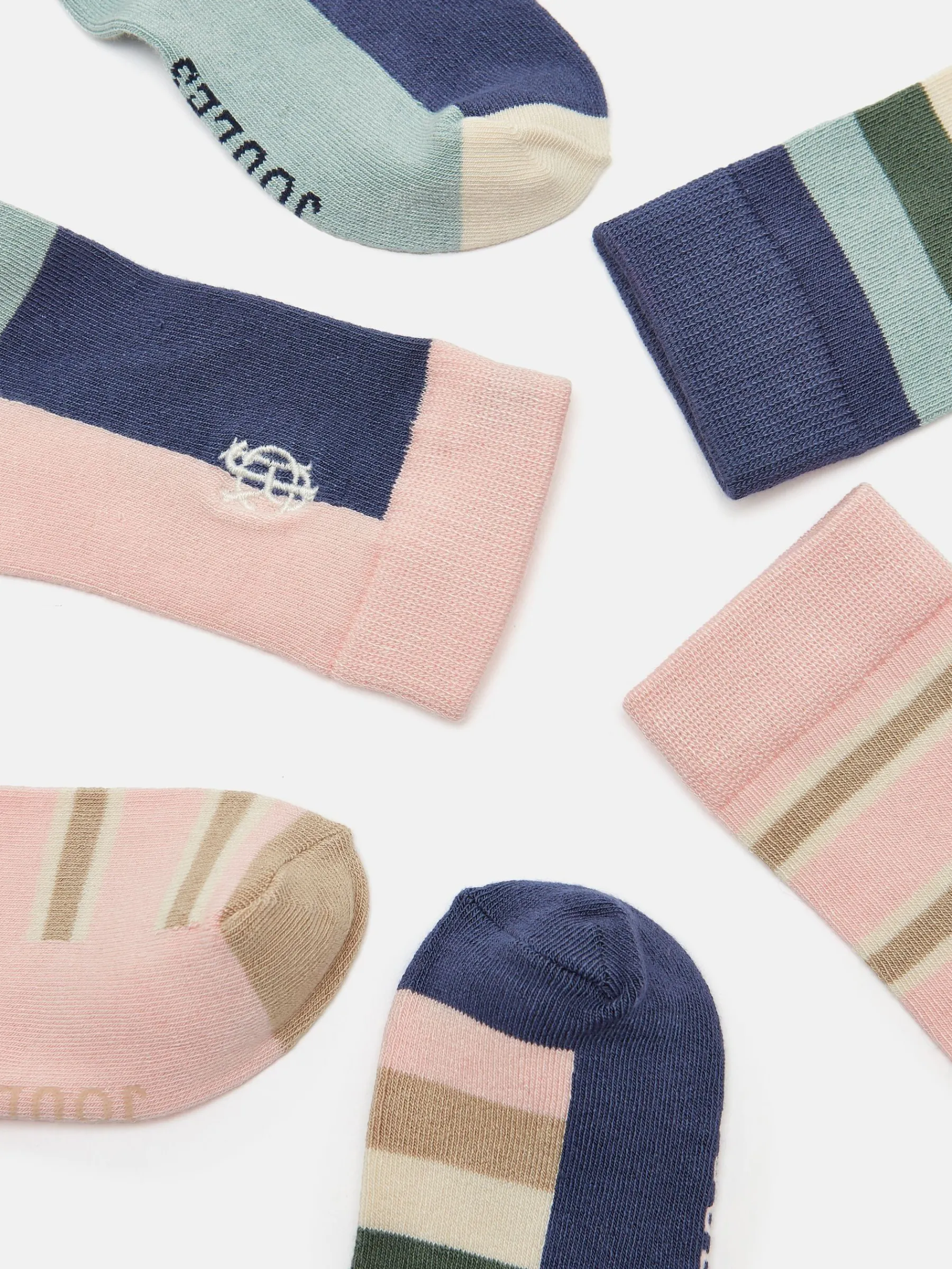Girls' Neat Feet 3 Pack Socks<Joules Outlet