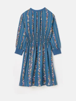 Girls' Odelia Blue Animals Print Printed Dress<Joules
