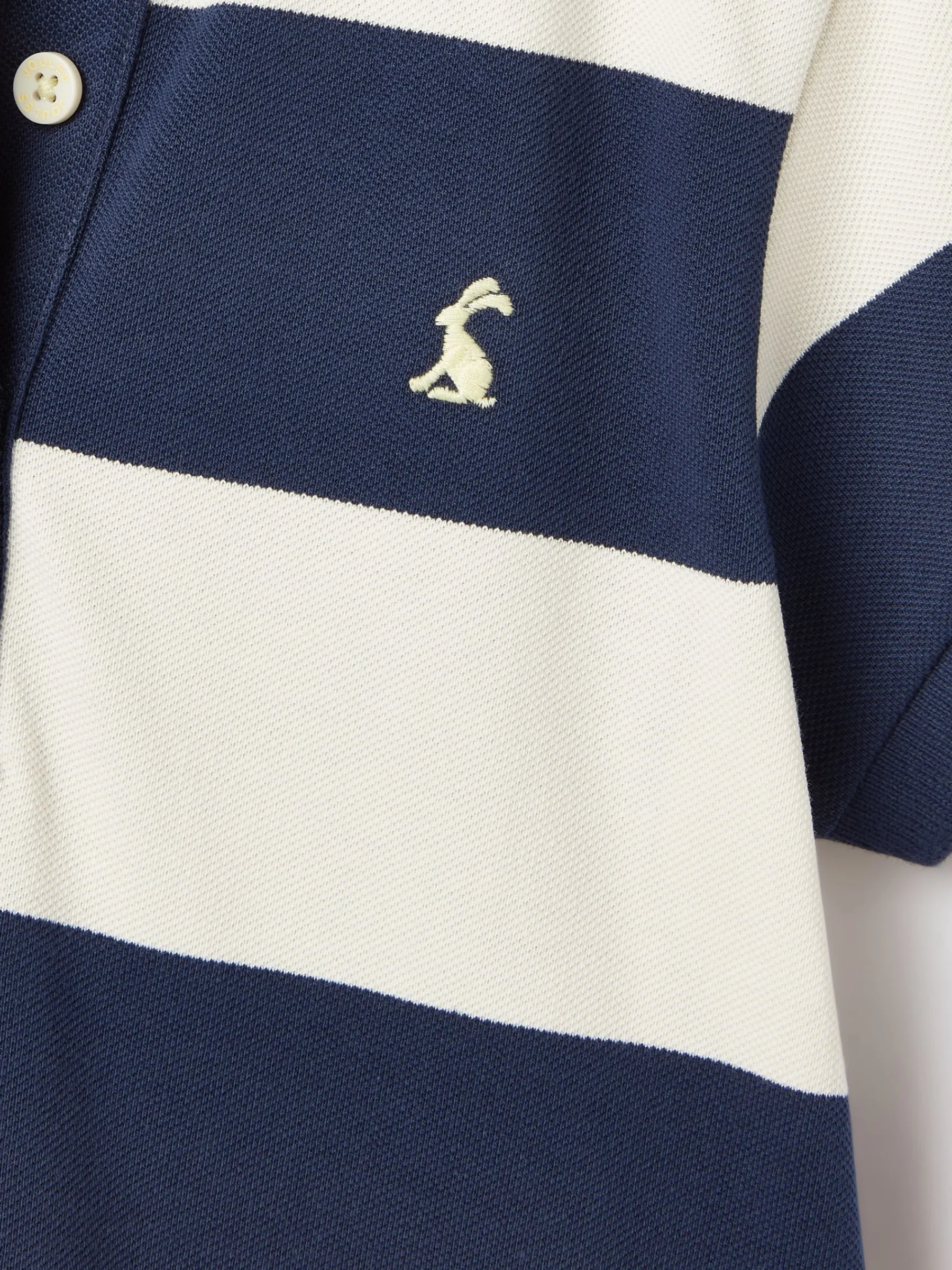 Girls' Orla Navy Stripe Polo Shirt Dress<Joules Sale