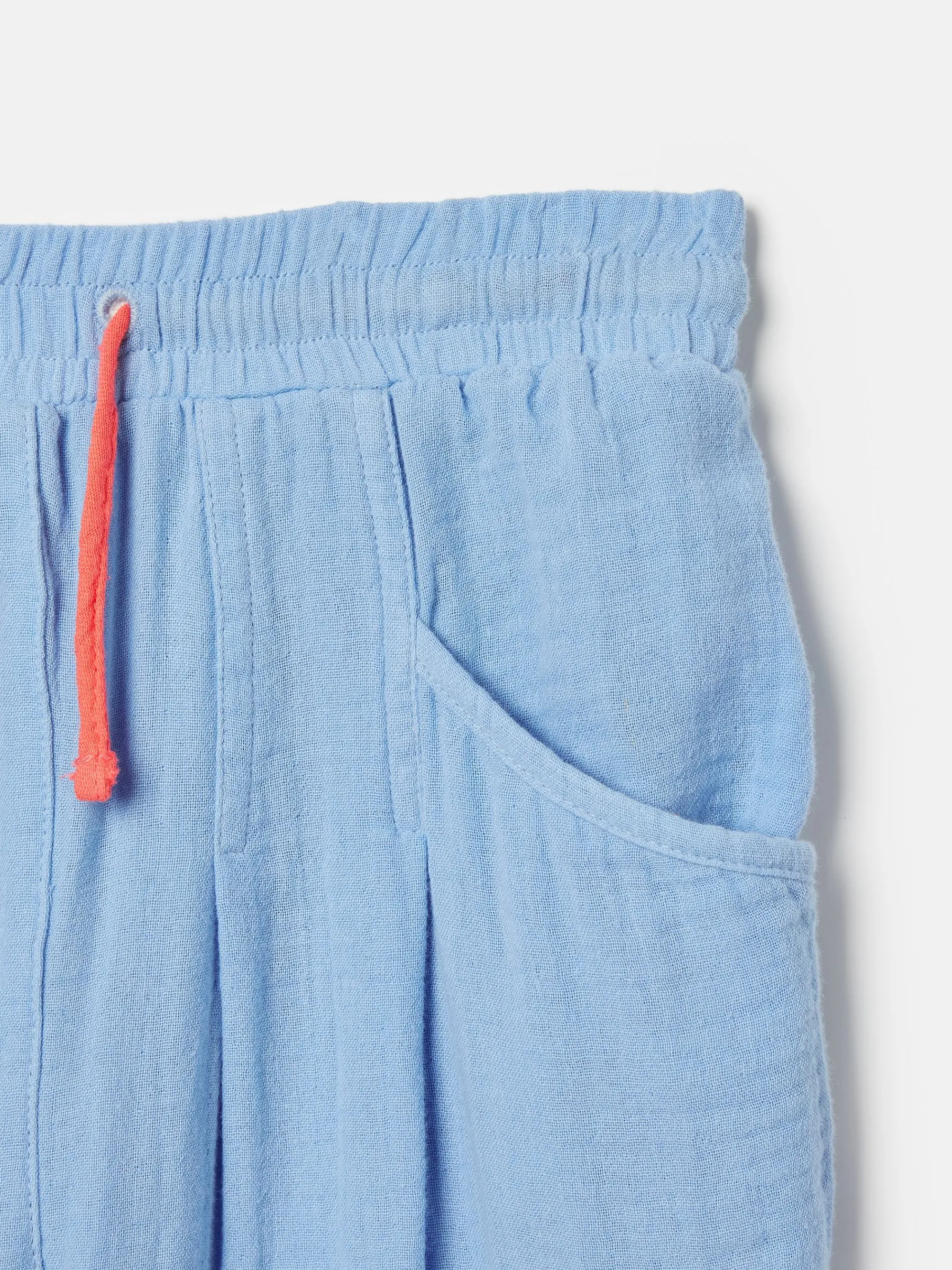 Girls' Playtime Textured Woven Trousers<Joules Outlet