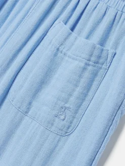 Girls' Playtime Textured Woven Trousers<Joules Outlet