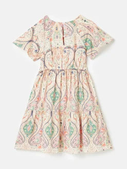 Girls' Sunshine Tiered Woven Dress<Joules Outlet
