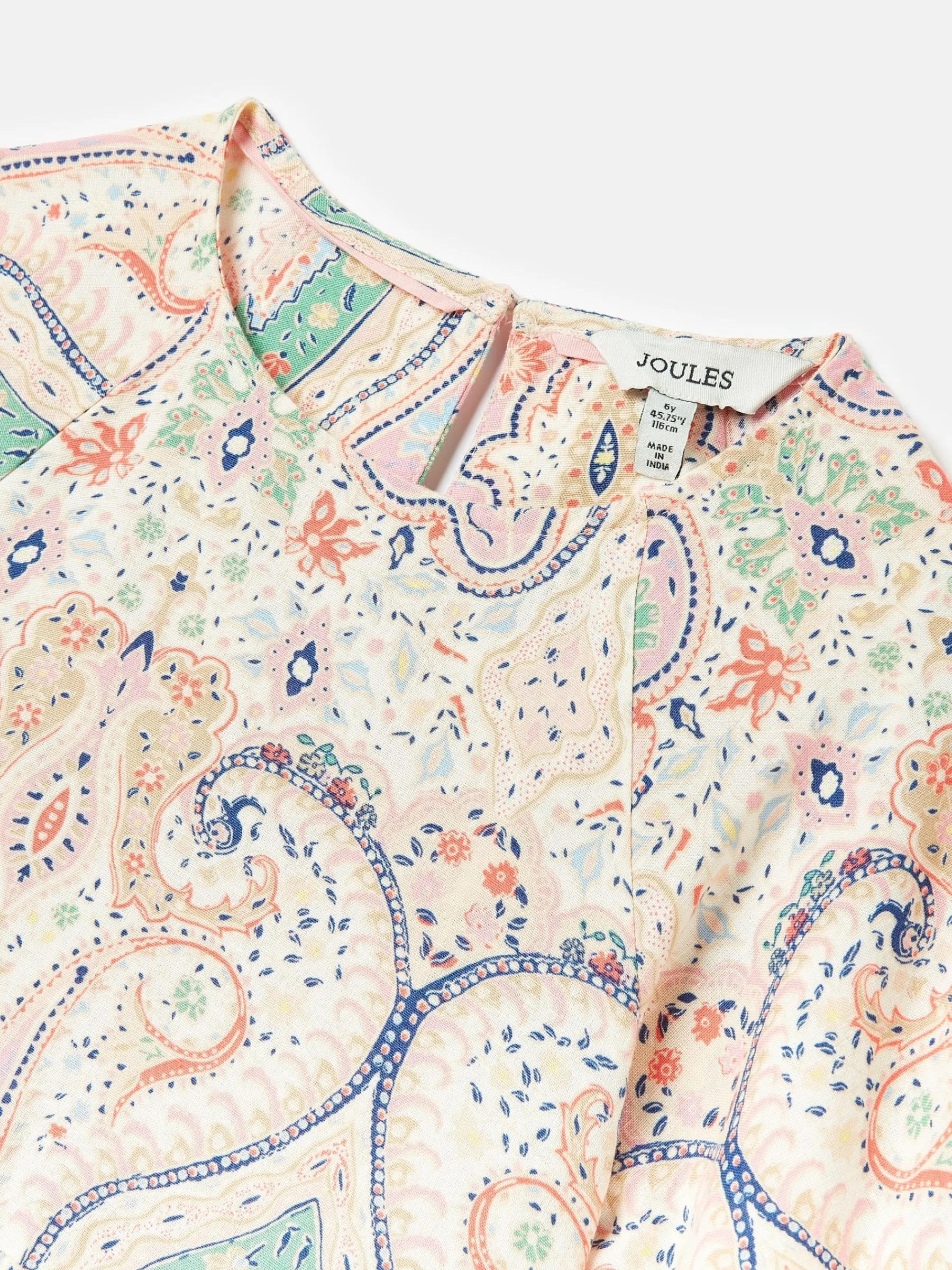 Girls' Sunshine Tiered Woven Dress<Joules Outlet