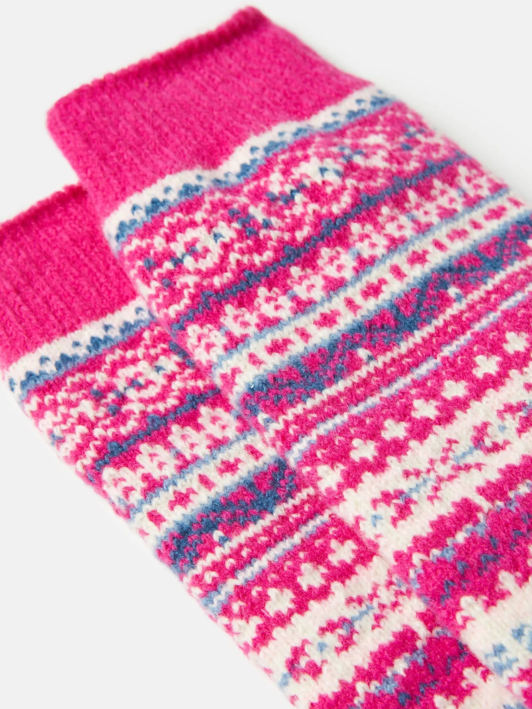 Girls' Wader Fair Isle Welly Socks<Joules Hot
