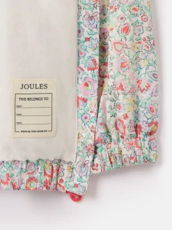 Girls' Windbreaker Multi Floral Waterproof Raincoat<Joules Online