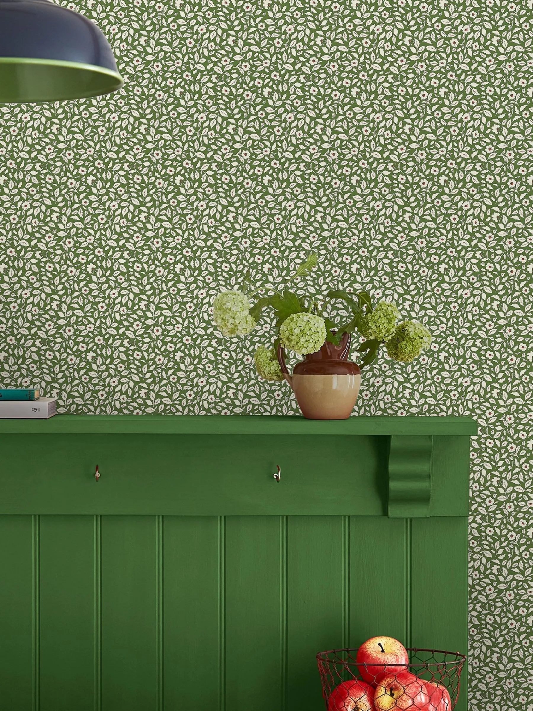 Ditsy Floral Print 10M Wallpaper<Joules Sale