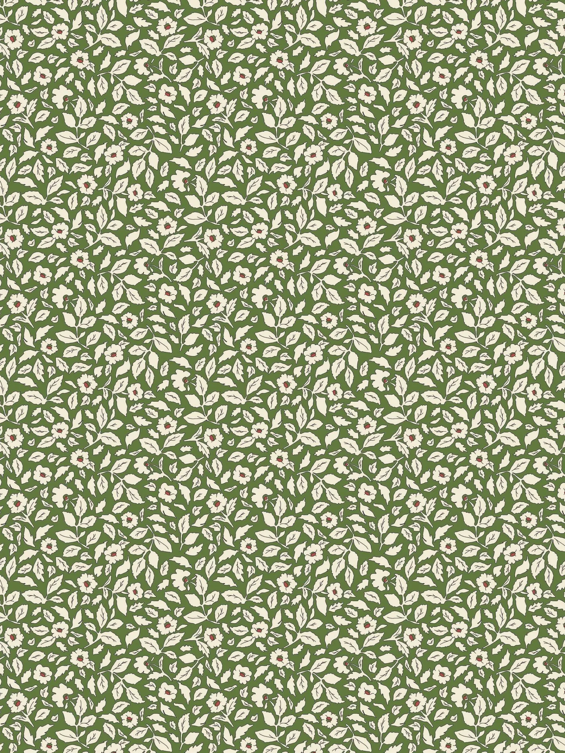 Ditsy Floral Print 10M Wallpaper<Joules Sale