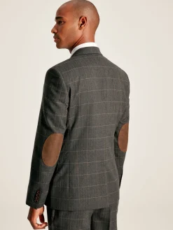 Window Pane Check Slim Fit Suit Jacket<Joules
