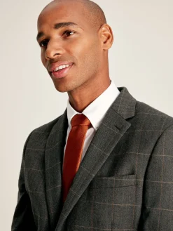 Window Pane Check Slim Fit Suit Jacket<Joules
