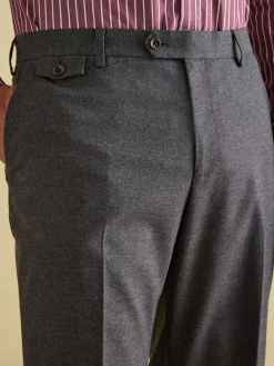 Slim Fit Flannel Suit Trousers<Joules Discount