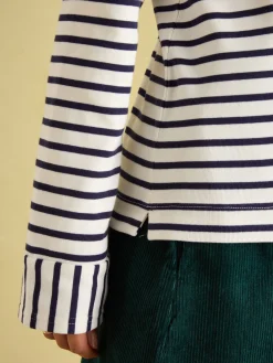 Harbour V-Neck Jersey Top<Joules Online