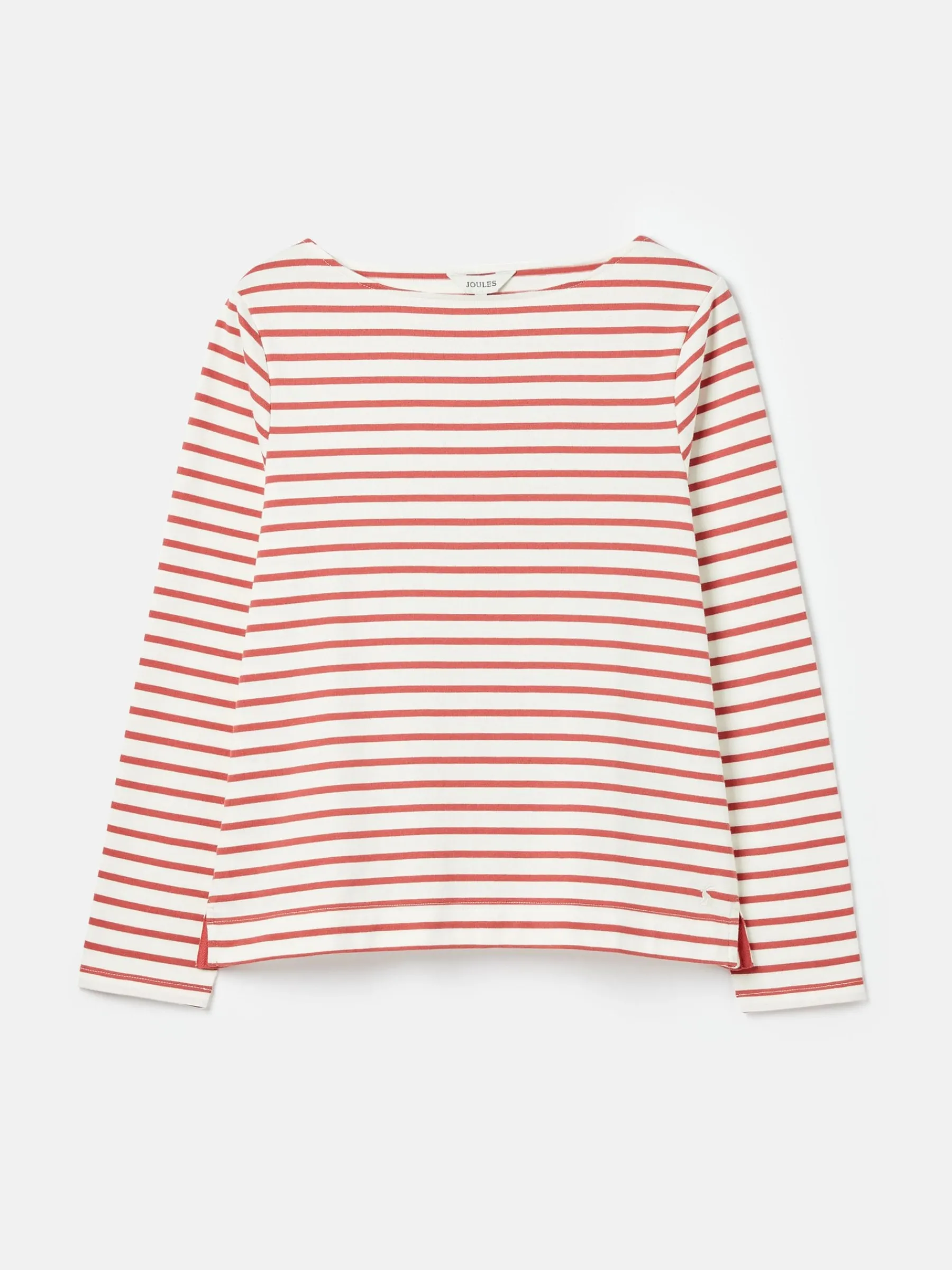Harbour Pink Striped Long Sleeve Breton Top<Joules Clearance