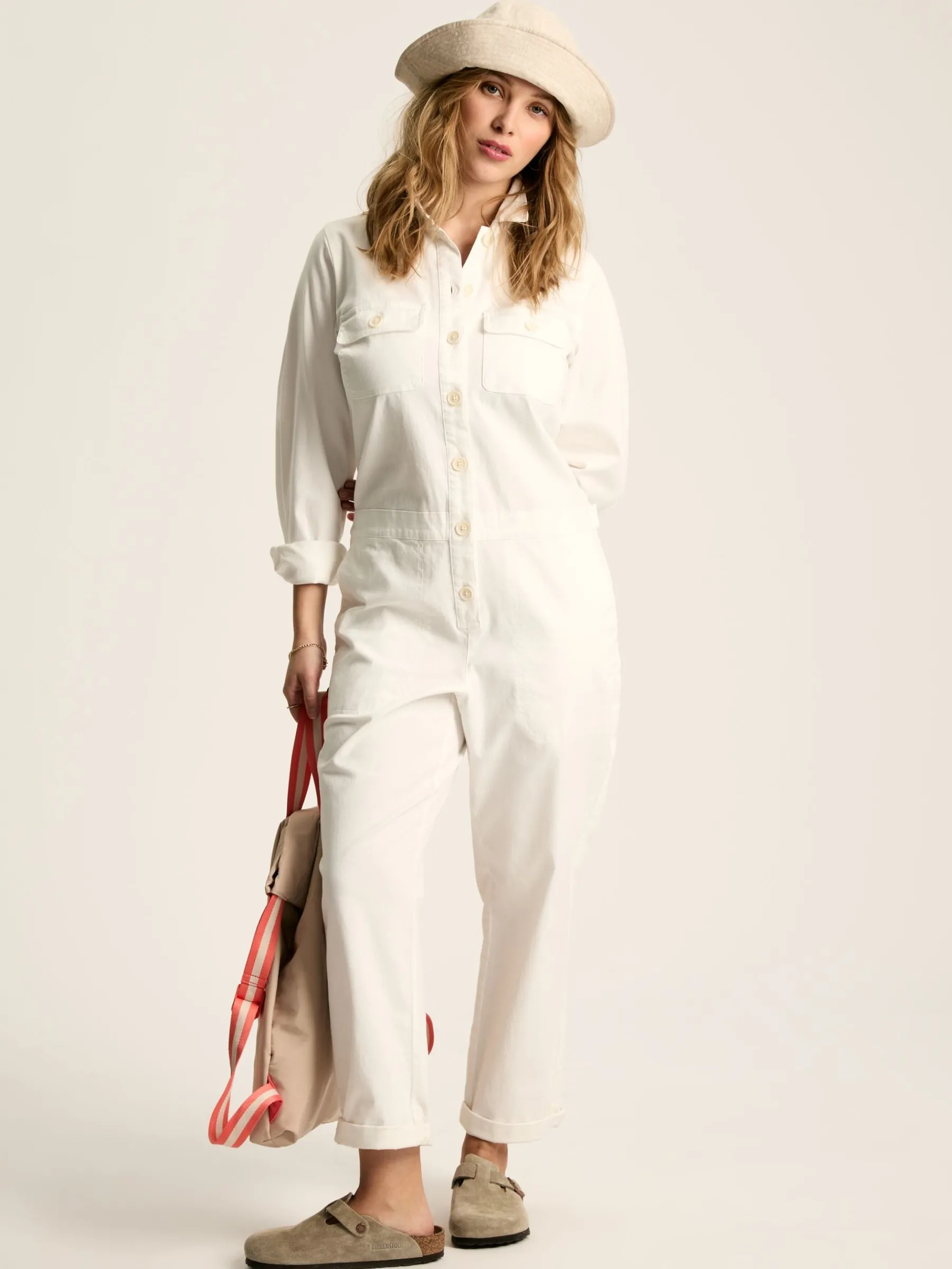 Harriet Linen Bucket Hat<Joules