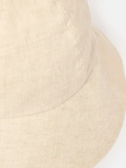 Harriet Linen Bucket Hat<Joules
