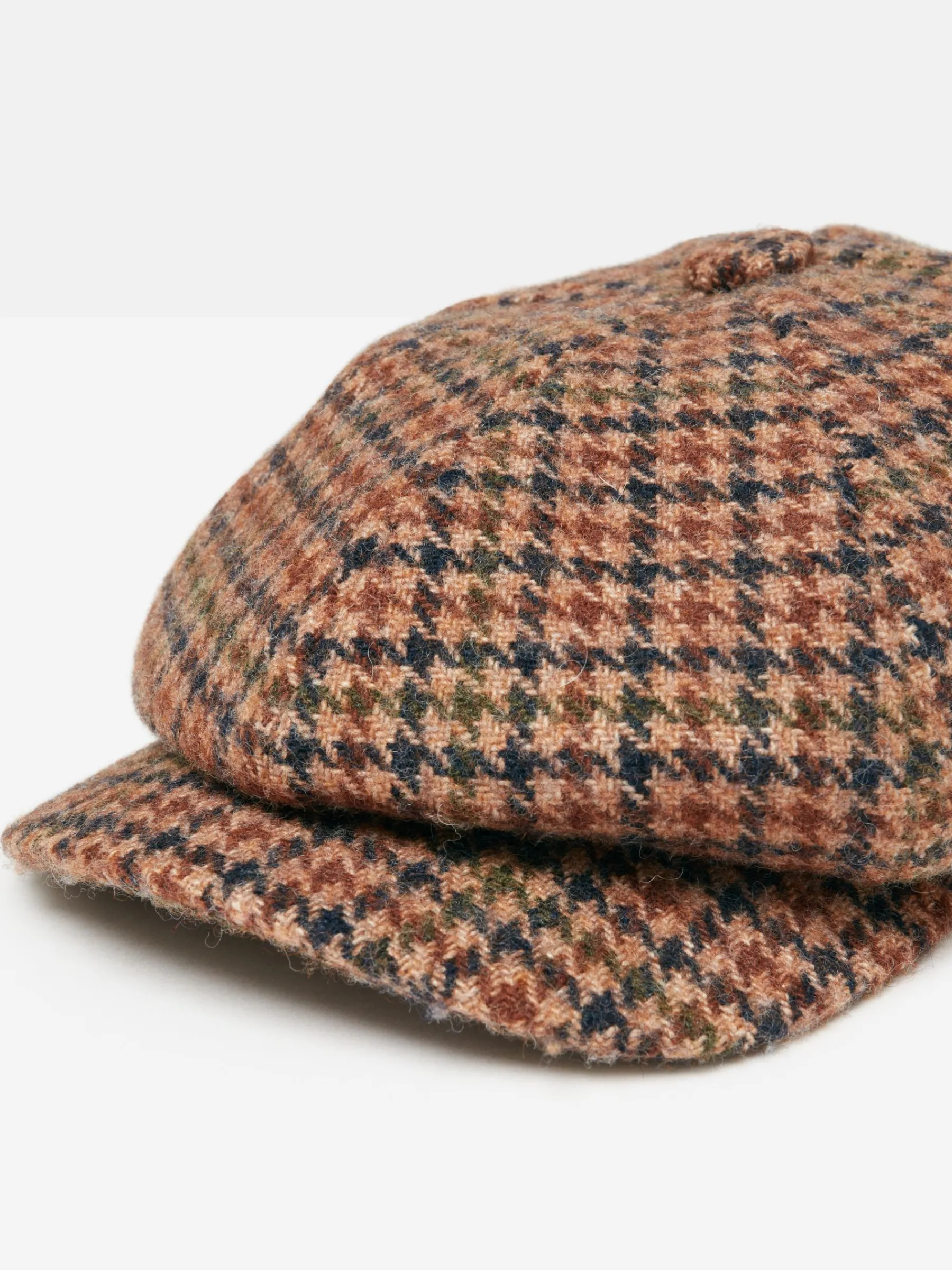 Harrogate Tweed Baker Boy Hat<Joules New