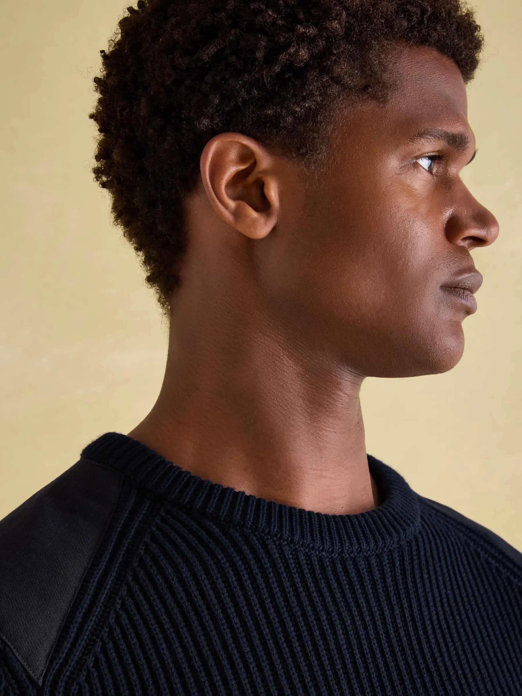 Hatfield Jumper with Woven Patch Detailing<Joules Outlet