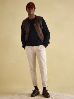 Hatfield Jumper with Woven Patch Detailing<Joules Outlet
