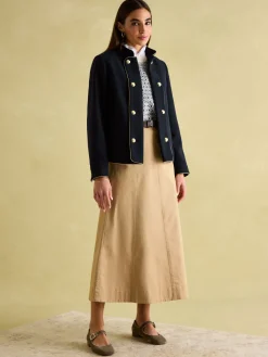 Hazelmere Wool Blend Band Jacket<Joules Online