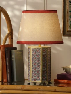 Helmingham Floral Print Claw Foot Table Lamp<Joules Sale