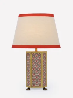 Helmingham Floral Print Claw Foot Table Lamp<Joules Sale
