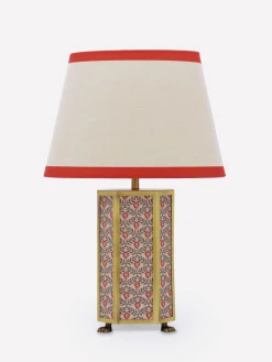 Helmingham Floral Print Claw Foot Table Lamp<Joules Sale