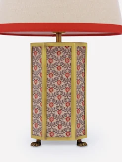 Helmingham Floral Print Claw Foot Table Lamp<Joules Sale