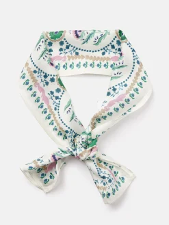 Highgrove Skinny Printed Silk Scarf<Joules Sale
