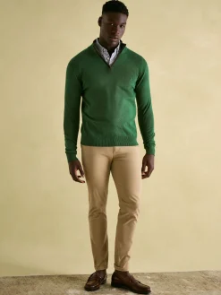 Hillside Quarter Zip Knit Jumper<Joules Hot