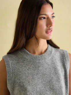 Holly Regular Fit Knitted Vest<Joules Sale