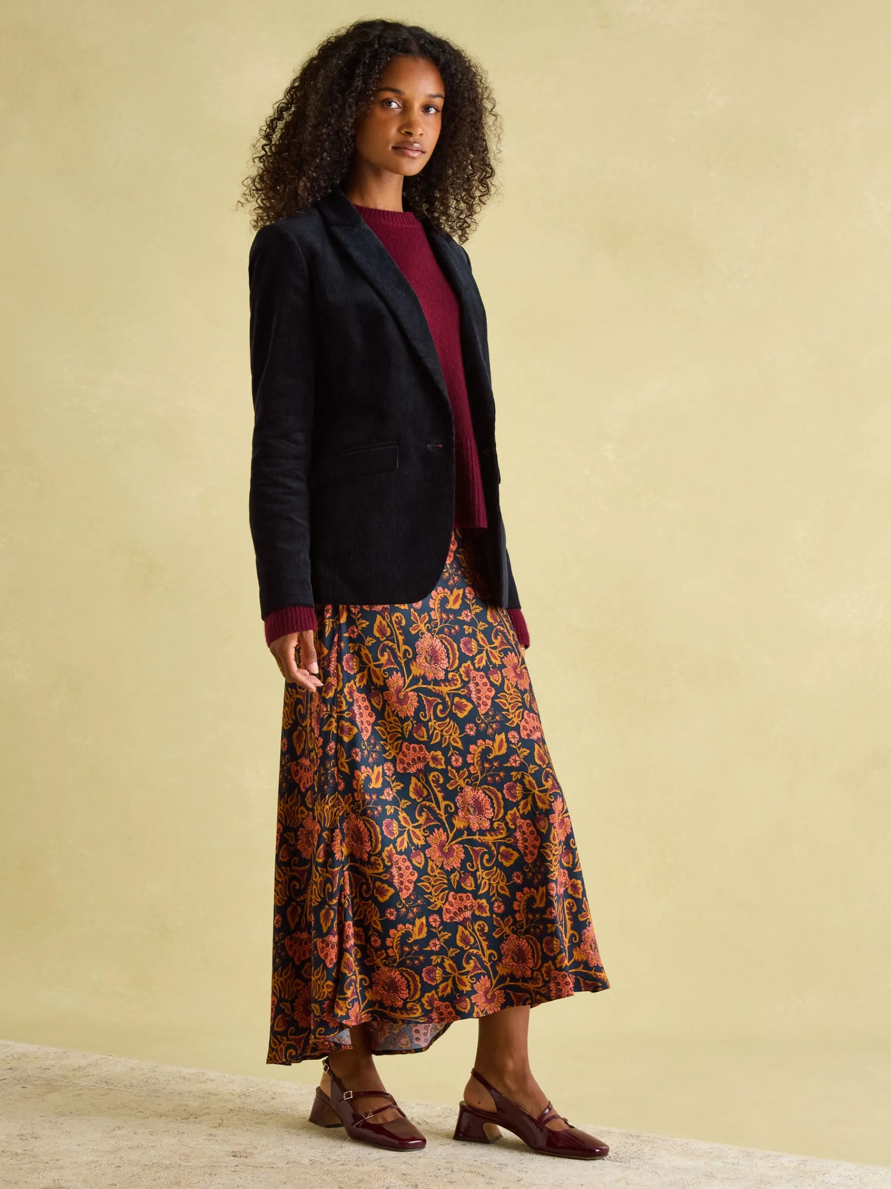 Holton Navy Blue Corduroy Blazer<Joules Sale