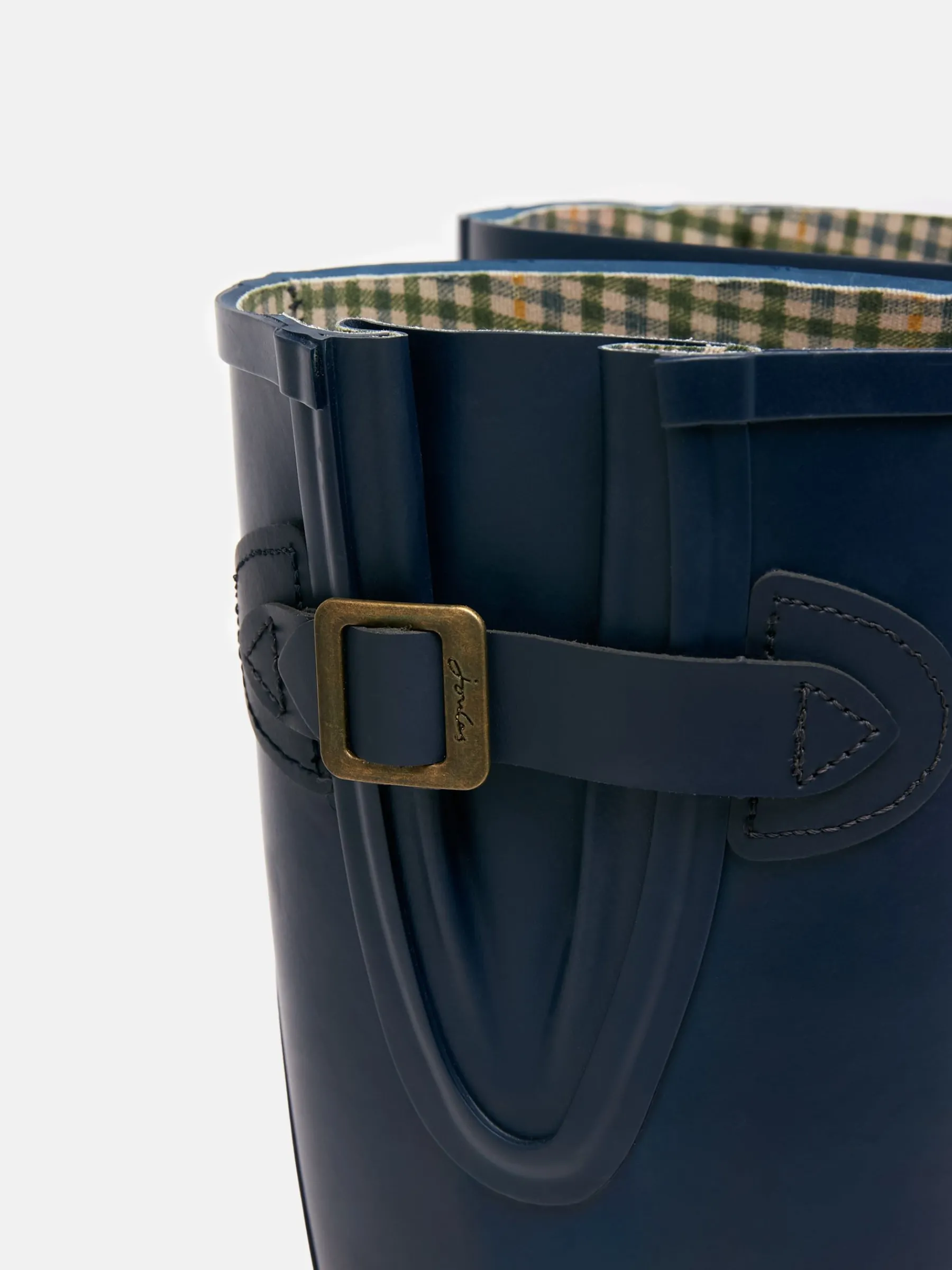 Houghton Navy Blue Adjustable Tall Wellies<Joules New