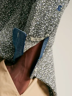 Invitation Green Floral Cotton Shirt<Joules Sale