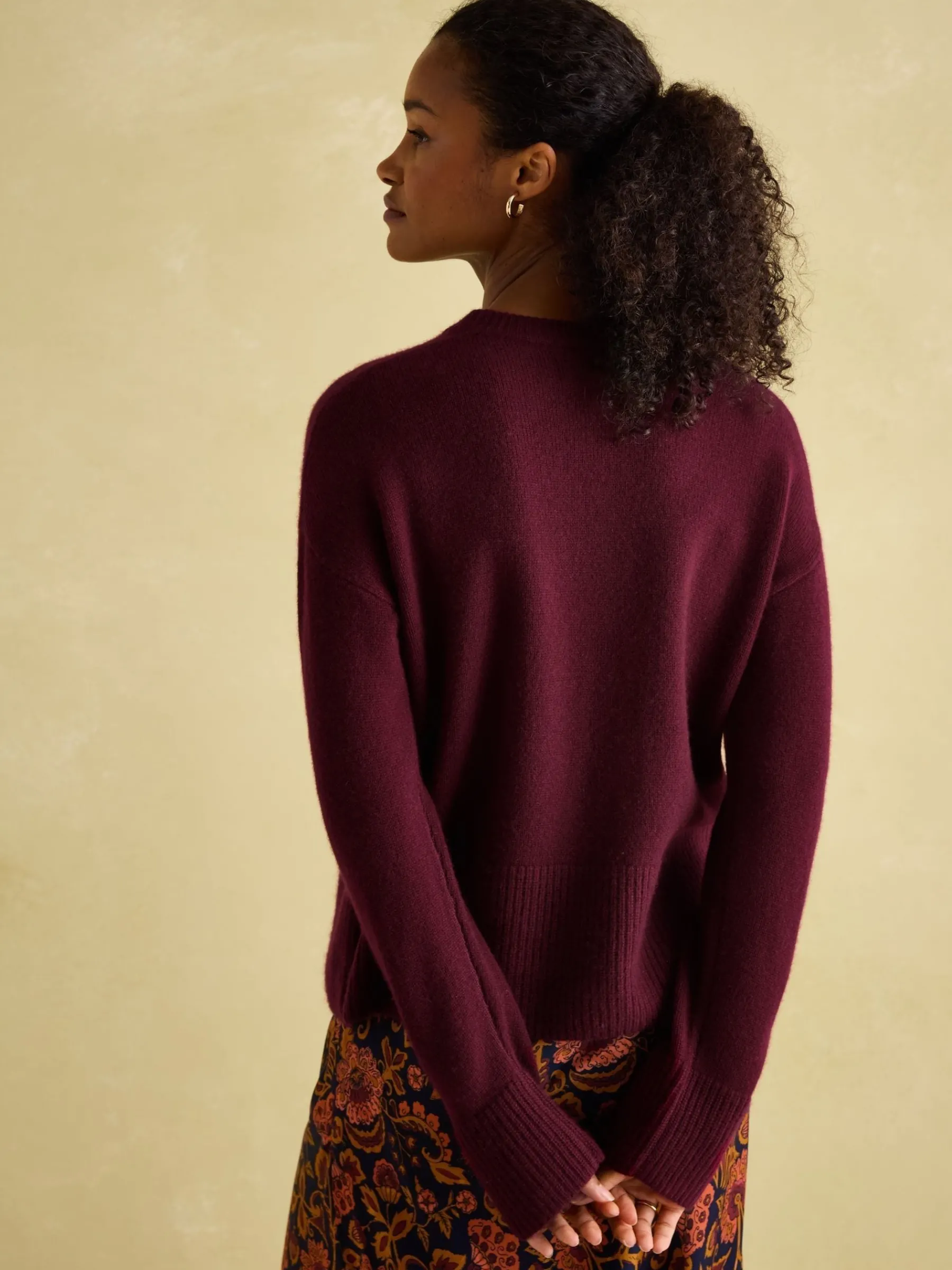 Ivy 100% Cashmere Jumper<Joules Clearance