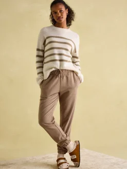 Ivy Tan Brown 100% Cashmere Jumper<Joules Online