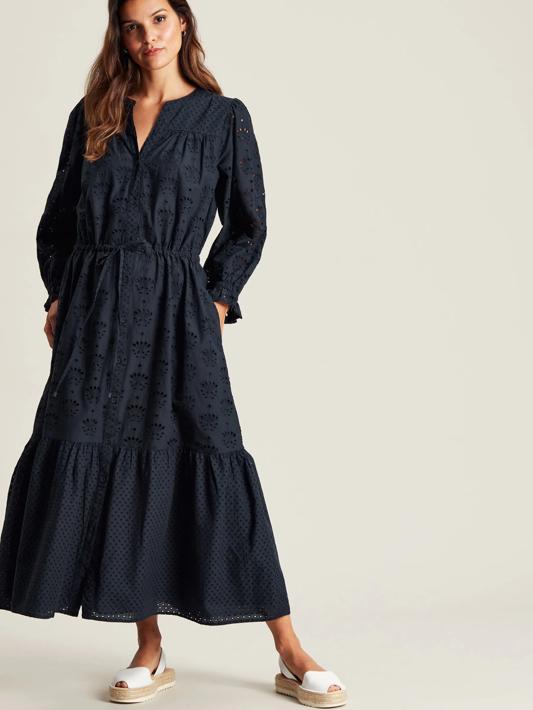 Juliana Broderie Dress<Joules New