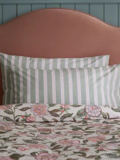 Juliette Stripe Set of 2 100% Cotton Standard Pillowcases<Joules New