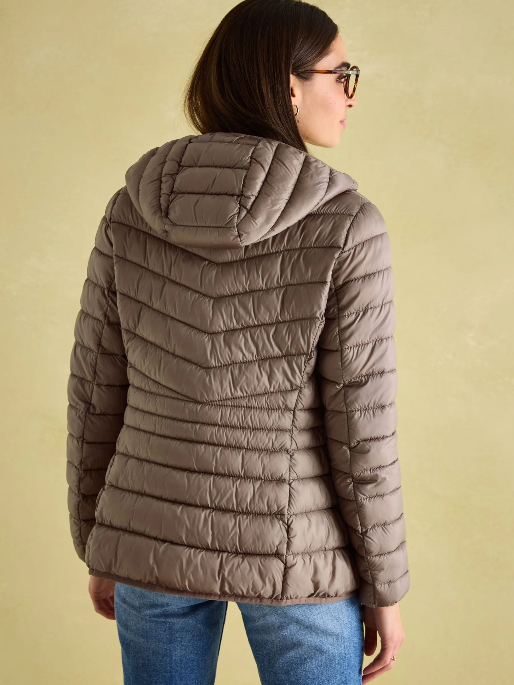 Kenley Showerproof Padded Coat with Hood<Joules