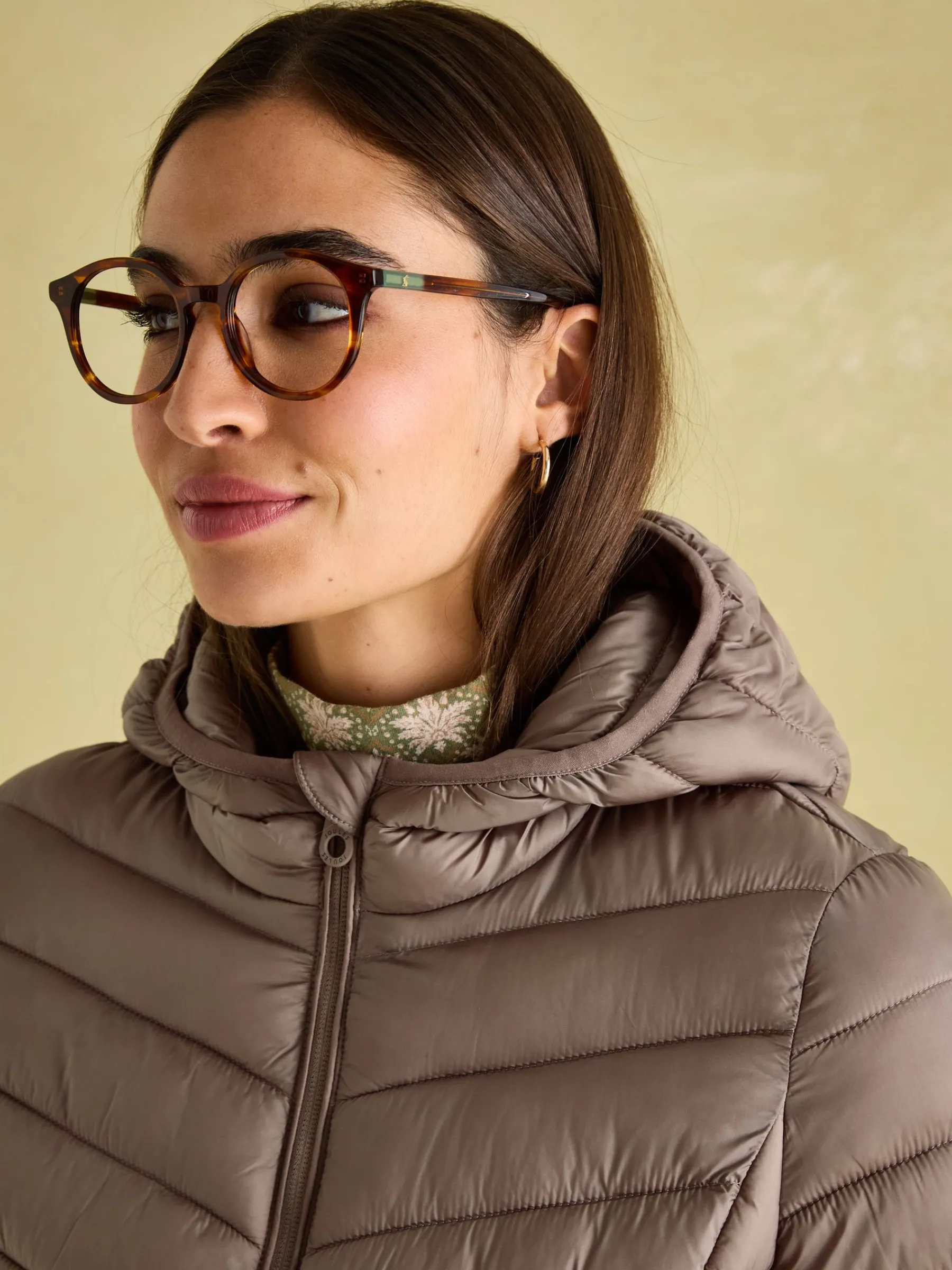 Kenley Showerproof Padded Coat with Hood<Joules