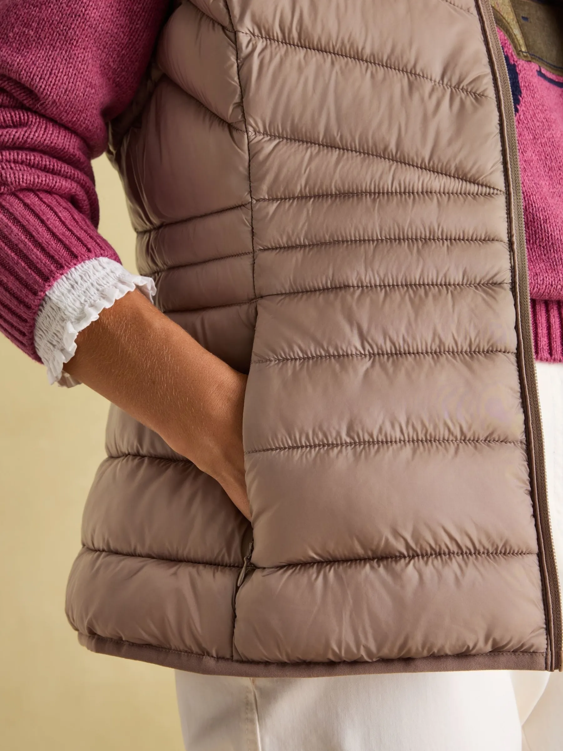 Kenley Showerproof Padded Gilet<Joules New