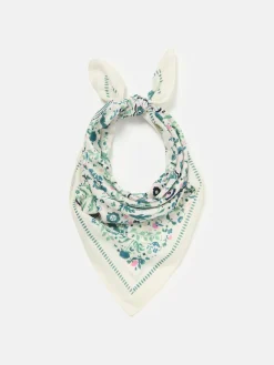 Kensington Cotton Square Scarf<Joules Online