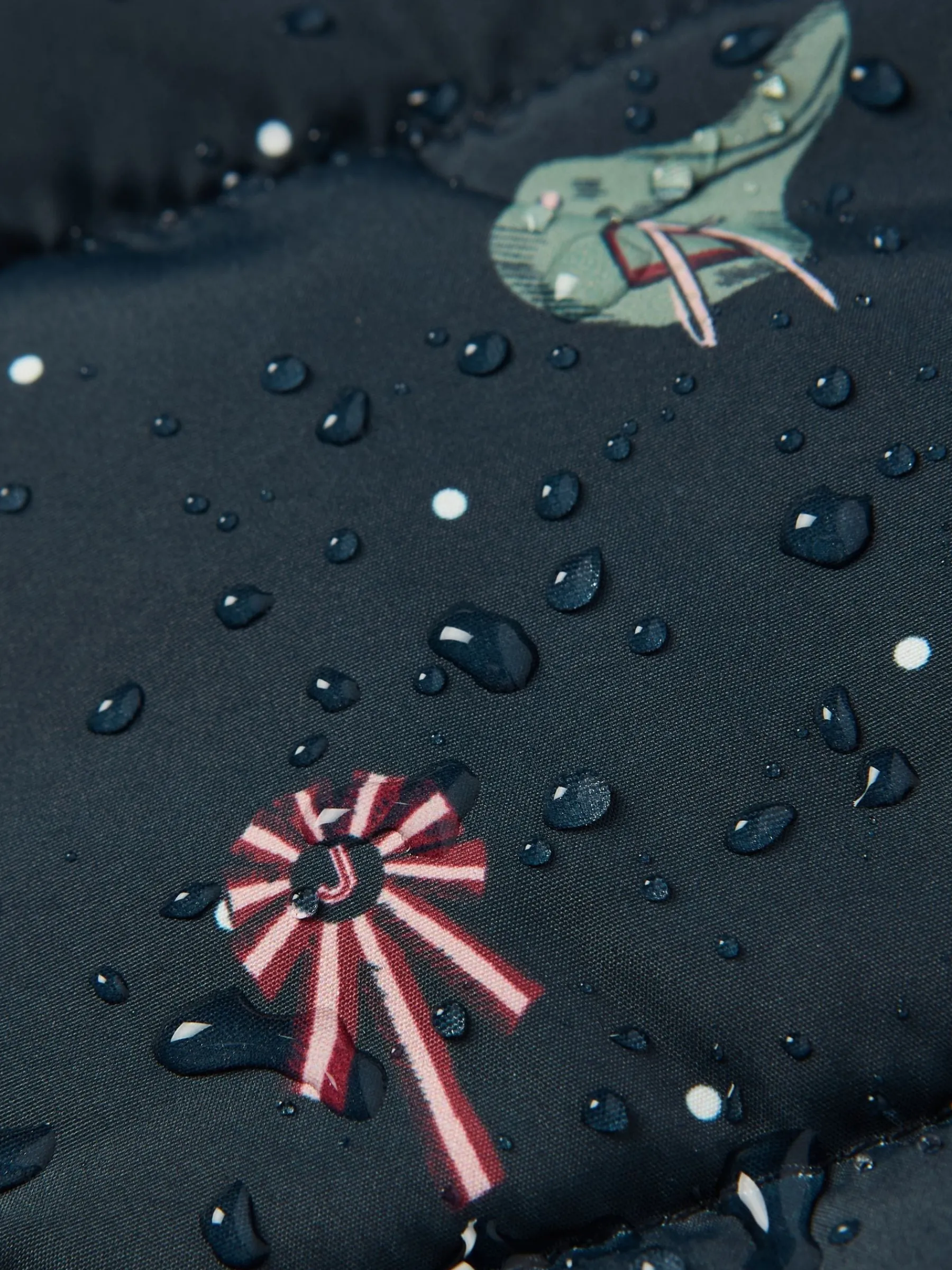 Kids' Atwell Navy Blue Showerproof Reversible Gilet<Joules New