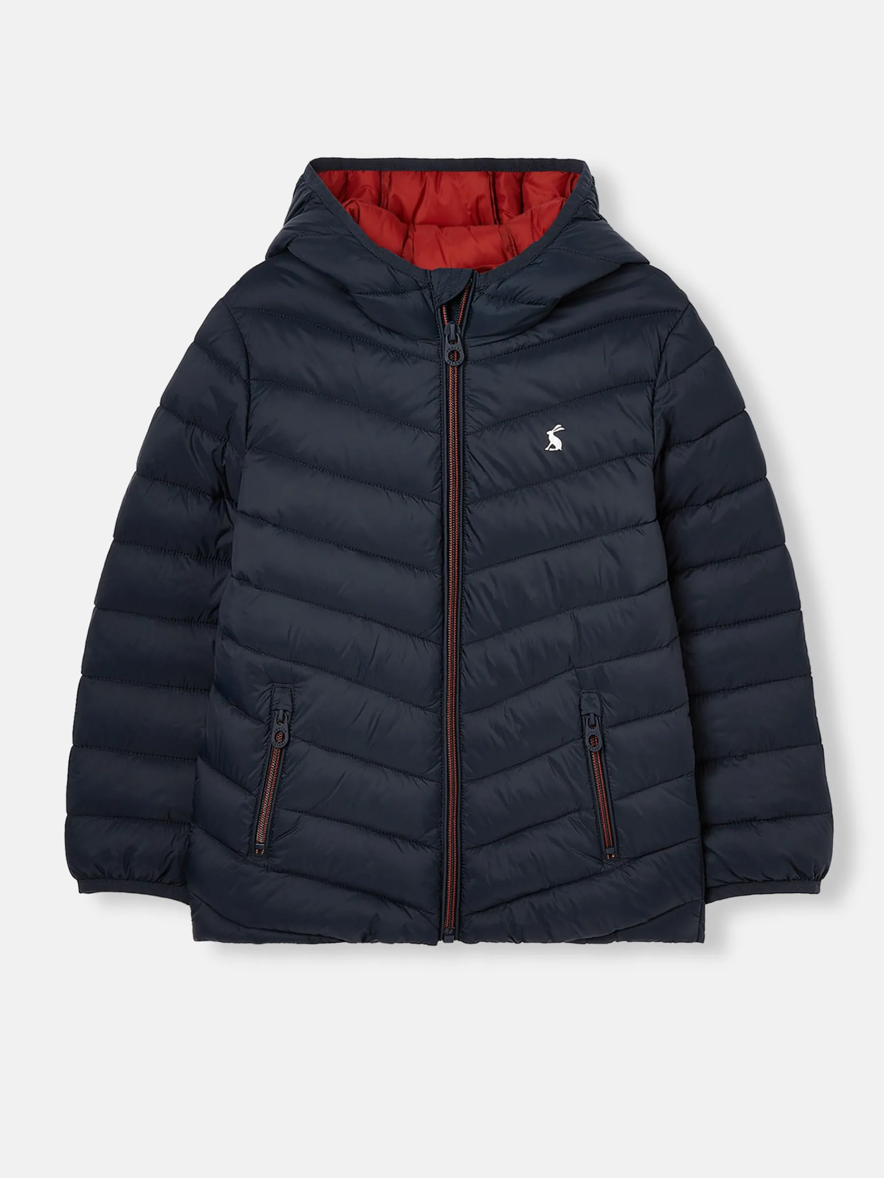 Kids' Cairn Navy Blue Showerproof Padded Jacket<Joules Best