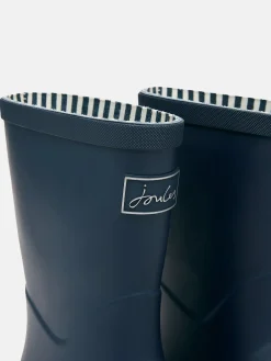 Kids' Classic Navy Blue Adjustable Wellies<Joules New