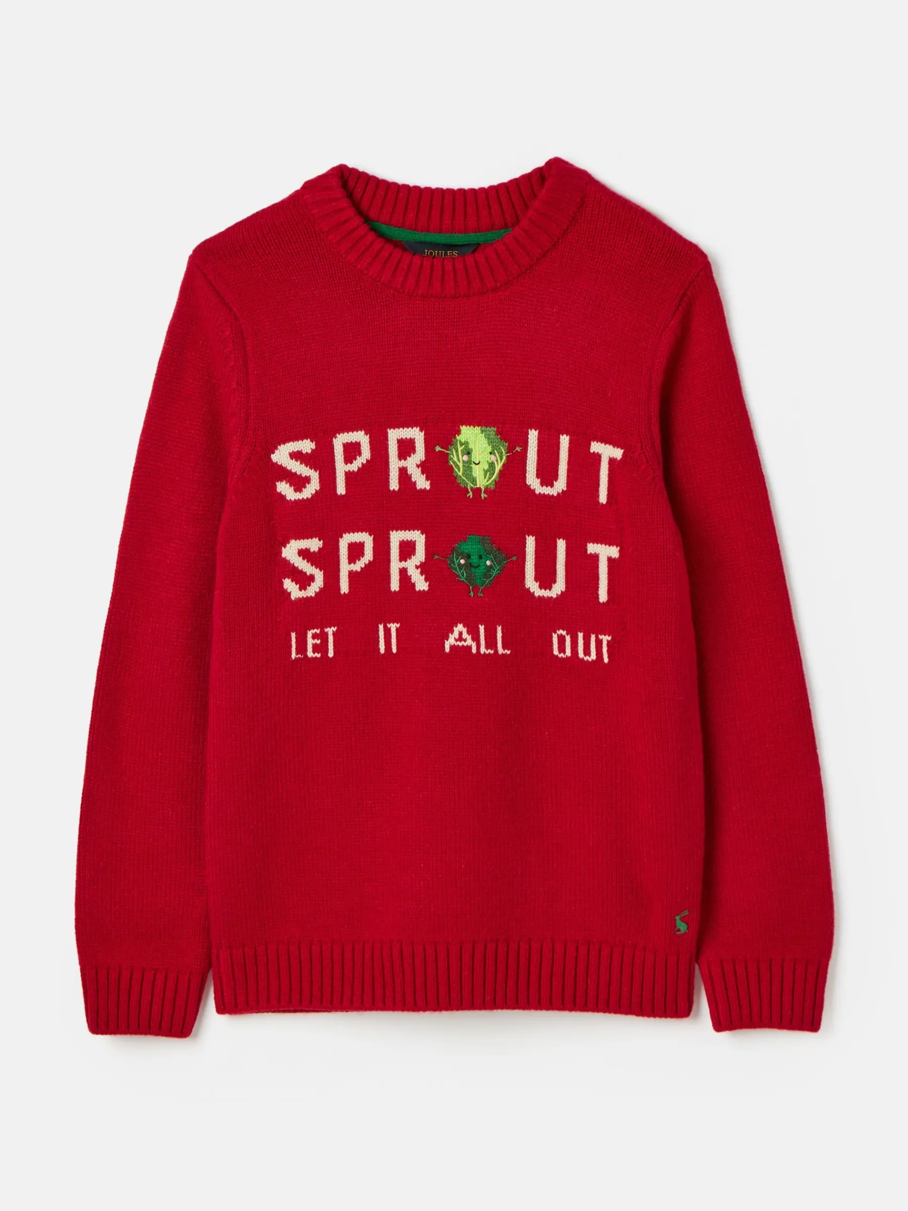 Kids' Cracking Intarsia Knitted Festive Jumper<Joules